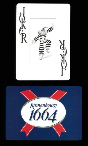 Joker spielkarte bier - 1, x